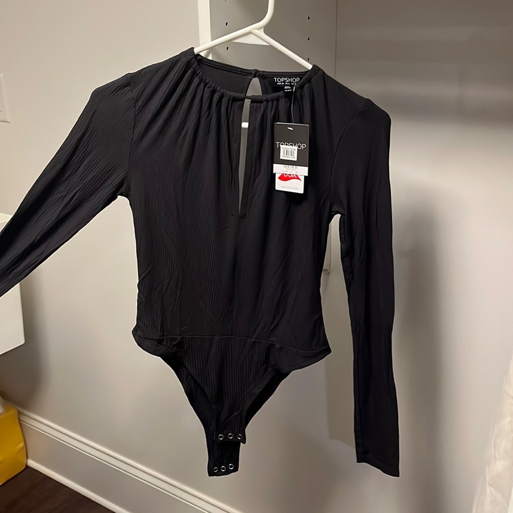 Dark grey bodysuit